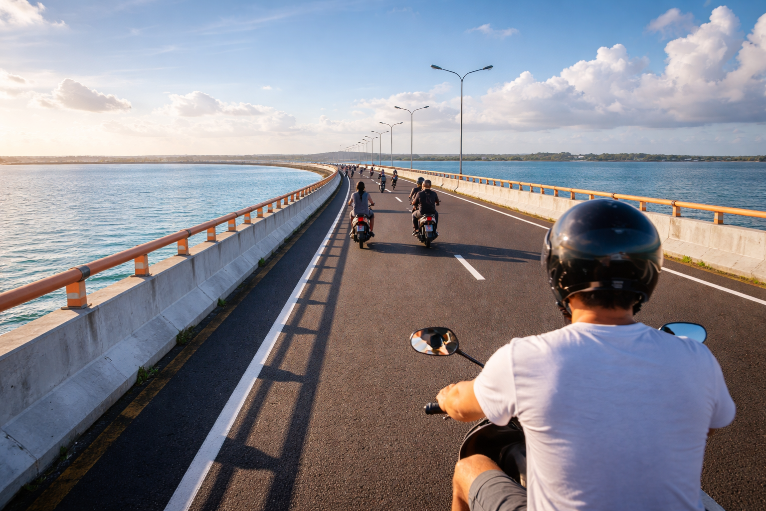 Pengalaman Santai Motoran di Tol Bali Mandara
