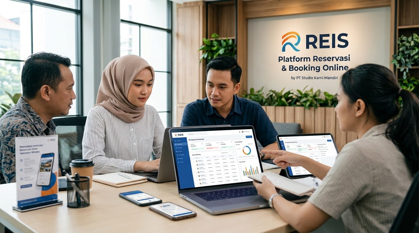REIS: Platform Reservasi & Booking Online dari PT Studio Kami Mandiri