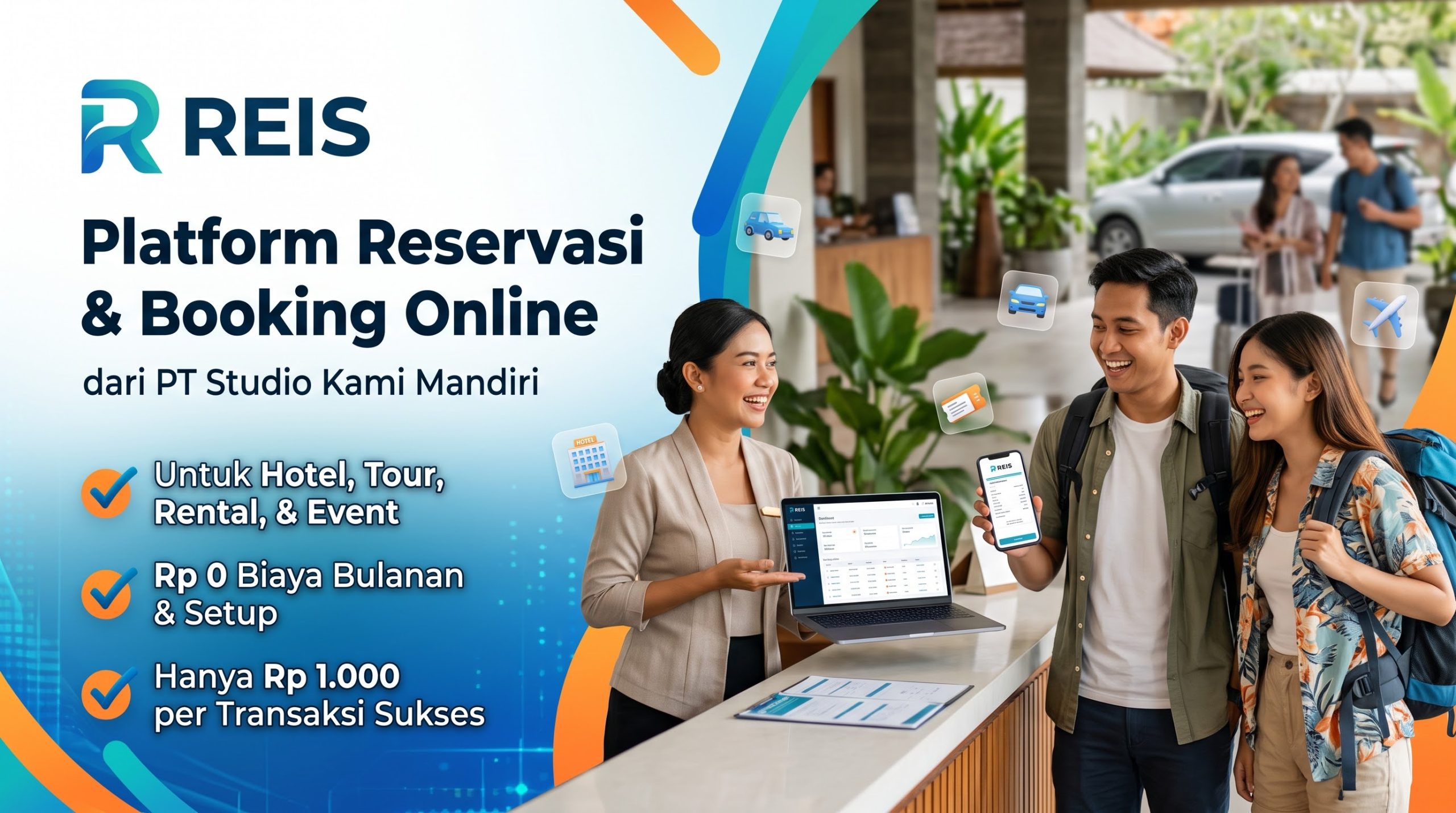 REIS: Platform Reservasi & Booking Online PT Studio Kami Mandiri