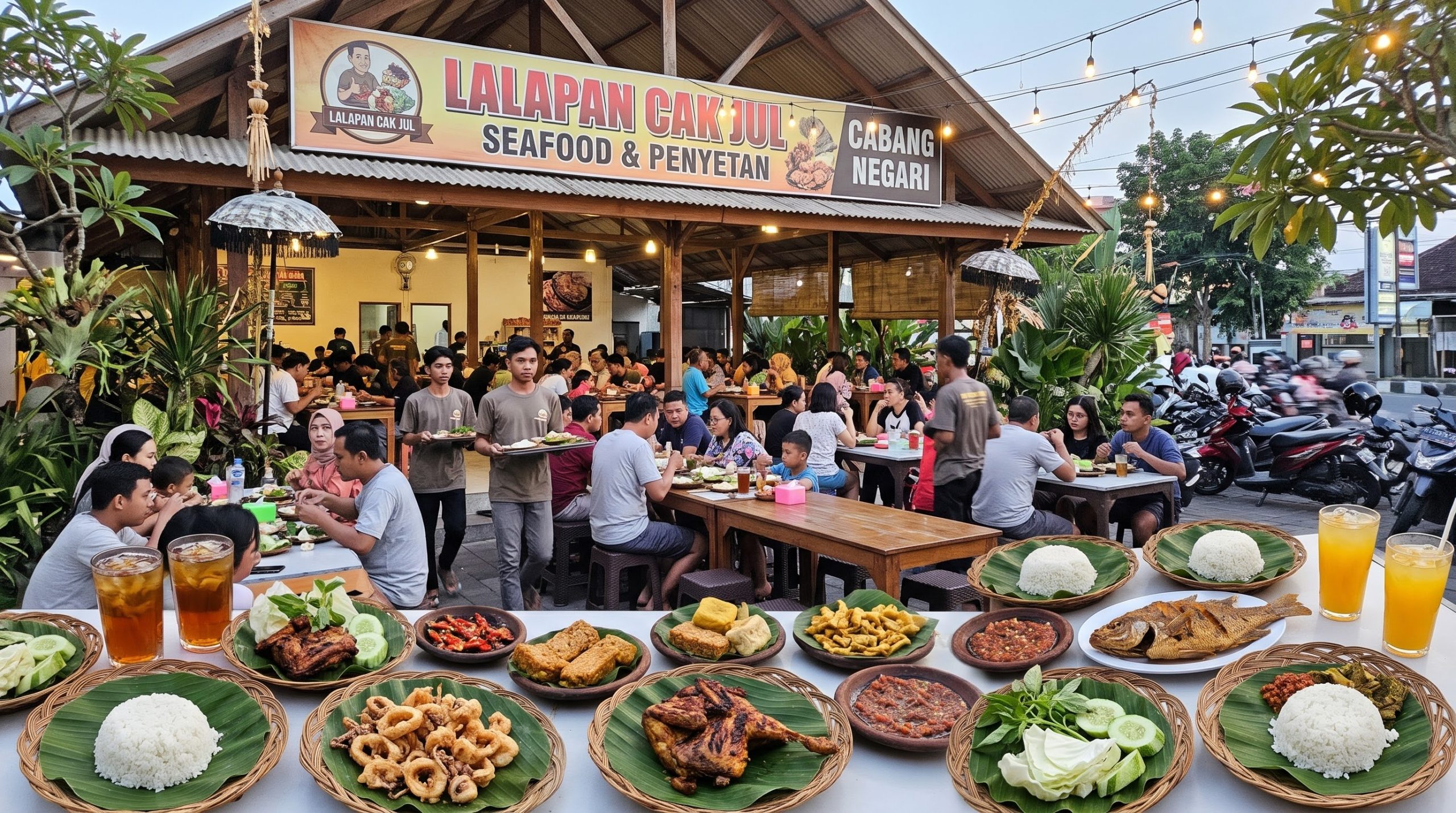 Mengenal Lalapan Cak Jul: Kuliner Lalapan dan Seafood Populer di Bali